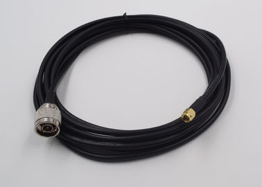 China Varón de SMA al cable coaxial flexible masculino de N con el cable LMR195 para la estación base proveedor