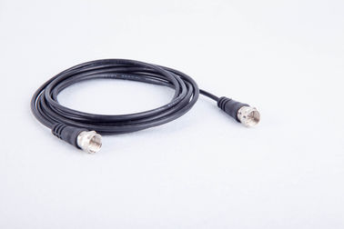 China 75 negro de la asamblea de cable del RF de la extensión del conector del OHMIO F 3C-2V 0~1 gigahertz de la frecuencia proveedor