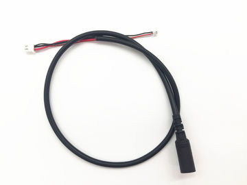 China Tipo negro vino 28AWG/22AWG DC de la asamblea del moldeado del PVC de cable de transmisión Jack 3.5*1.35 proveedor