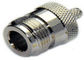 Tipo conector pin femenino del cable N del cable/CFD de LMR de la encrespadura del adaptador 50 ohmios proveedor